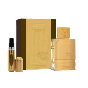 אמבר אוד גולד אדישן אקסטרים פיור פרפיום 100מ"ל+ בקבוק מילוי 10 מ"ל AL HARAMAIN