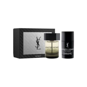 איב סאן לורן להום לה נואי מארז לגבר אדט 100מ"ל דאו סטיק 75גרם YSL LA NUIT LHOMME SET EDT 100ML DEO 75G