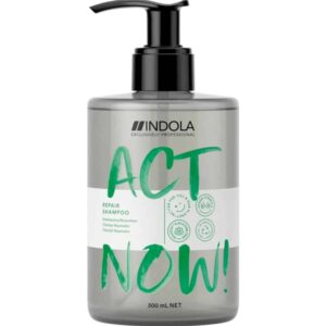 אינדולה אקט נאו שמפו ריפייר לשיער פגום ויבש 300מ"ל INDOLA ACT NOW HAIR REPAIR SHAMPOO 300ML