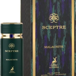 מייסון אלהמברה סקפטר מלחיט בושם אדפ 100מ"ל MAISON ALHAMBRA SCEPTRE MALACHITE EDP 100ML