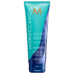 מורוקן אויל שמפו סילבר 200 מ"ל Moroccanoil Blonde Perfecting Purple Shampoo 200mlצך