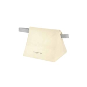 איסי מיאקי תיק רחצה בז' ISSEY MIYAKE IVORY SHOWER BAG