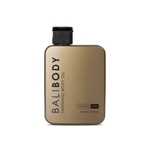 באלי בודי שמן שיזוף טבעי עם מקדם הגנה 6 בגודל 100מ"ל BALI BODY NATURAL TANNING OIL SPF 6 100ML