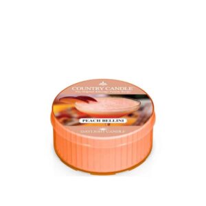 קרינגל קנדל נר ריחני פיץ בליני 35גרם KRINGLE CANDLE PEACH BELLINI 35G