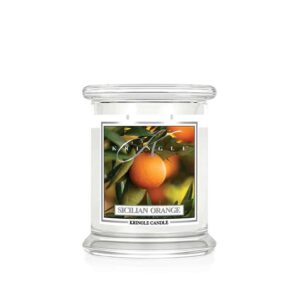 קרינגל קנדל נר ריחני סיציליאן אורנג 411גרם KRINGLE CANDLE SICILIAN ORANGE 411G