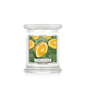 קרינגל קנדל נר ריחני ציטרוס סייג' 411גרם KRINGLE CANDLE CITRUS SAGE 411G