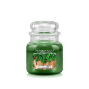 קאנטרי קנדל נר ריחני בלסם סדר 453גרם COUNTRY CANDLE BALSAM CEDAR 453G