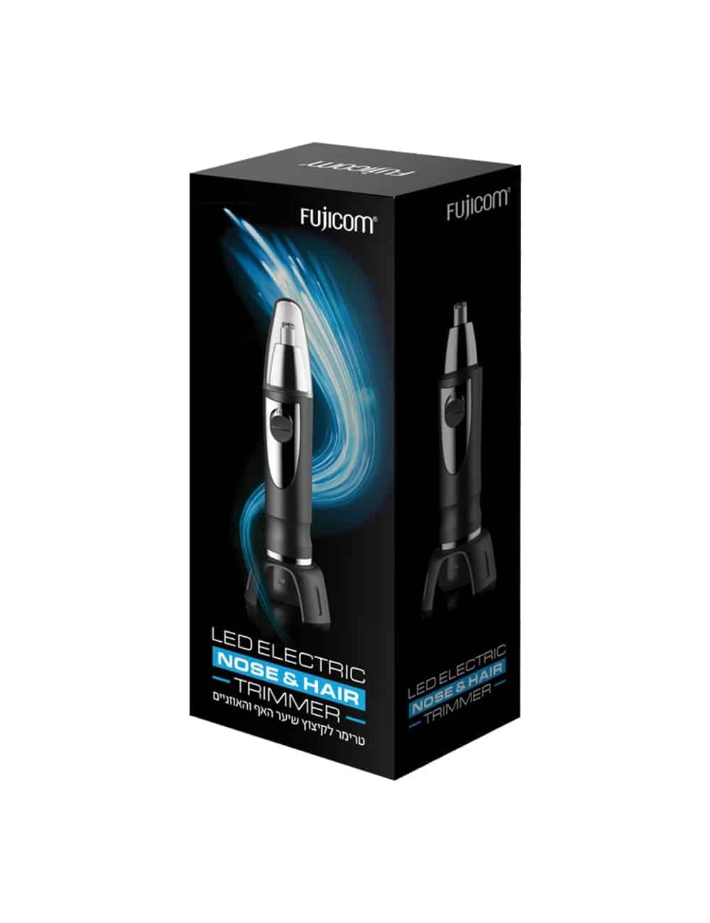 פוגיקום מכשיר להסרת שיער מהאף והאוזניים FUJICOM NOSE TRIMMER – תמונה 3