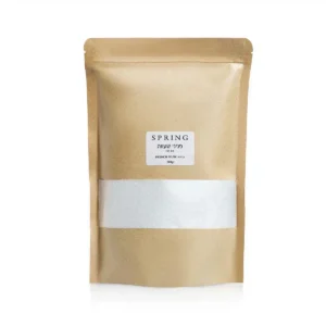 ספרינג פניני שעווה בריח מאסק בצבע לבן 1000 גרם + 30 פתילים