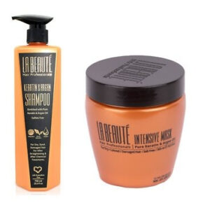 לה בוטה ערכה הכוללת שמפו 750 מ"ל + מסכה 500 מ"ל la beaute