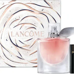 לנקום לה וי אבל סט בושם לאישה אדפ 50מ”ל + אדפ 10מ”ל + מסקרה LANCOME LA VIE EST BELLE SET EDP 50ML + EDP 10ML + MASCARA