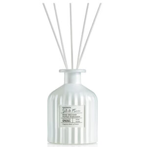 ספרינג מקלות ריח לבן 150 מ”ל קולקציה ריבס בריח-וויט פלאוור SPRING Reed Diffuser 150 ML COLLECTION RIBS-WHITE FLOWER