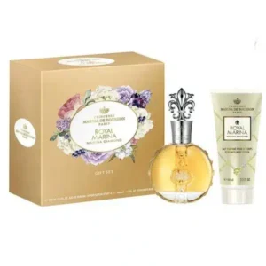 מרינה דה בורבון רויאל מרינה דיימונד סט הכולל בושם אדפ 100 מל+קרם גוף 100 מל MARINA DE BOURBON Royal Diamond.