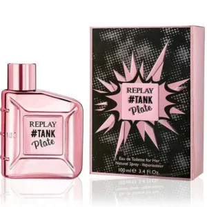 ריפליי טנק פלייט בושם לאישה אדט 100מ”ל Replay Tank Plate Eau de Toilette for Women 100ml