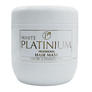 ווייט פלטינום מסכה לשיער עם גרגירים 500מ”ל WHITE PLATINUM HAIR MASK 500ML