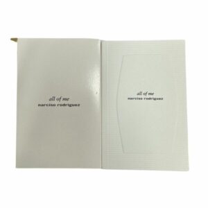 נרסיסו רודריגז אול אוף מי מחברת חלקה 9ס”מ על 14ס”מ