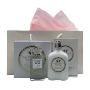 דייויד דניאלס מארז בושם לאישה שוגר מאם אדפ 80 מ”ל + קרם גוף 250 מ”ל DAVID DANIELS SET SUGAR MOM EDP 80 ML + BODY LOTION 250 ML