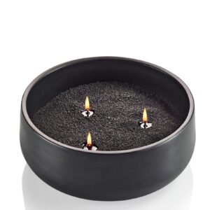 ספרינג אגרטל בטון שחור עגול קוטר 20 ס״מ (מגיע ללא שעווה)