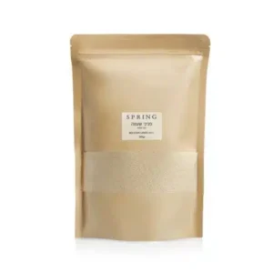 ספרינג פניני שעווה בריח בלגיאן לינן בצבע שמנת 500 גרם + 15 פתילים