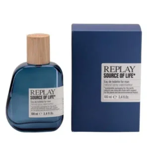 ריפליי סורס אוף לייף בושם לגבר אדט 100מ”ל Replay Source Of Life Eau De Toilette Uomo 100 Ml