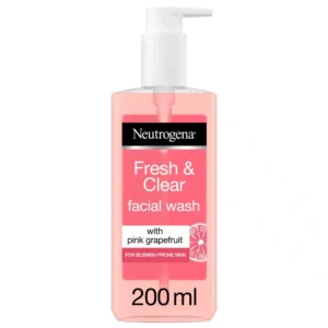 נטרוגינה תרחיץ פנים יומי מרענן ומטהר 200מ”ל Neutrogena Fresh & Clear Facial Wash 200ml