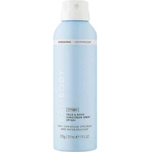 באלי בודי ספריי הגנה 50 לפנים ולגוף 175 גרם Bali Body Face And Body Sunscreen Spray SPF50 175 g