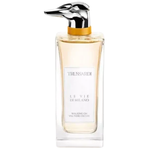 טרוסרדי לה ויה דה מילאנו וולקינג און ויה פיורי אוסקורי בושם יוניסקס באריזת טסטר אדפ 100מ״ל TRUSSARDI LE VIE DI MILANO WALKING ON VIE FIORI OSCURI EDP 100ml TESTER