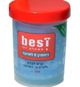 בסט ויטמין E לשיער קרם לעיצוב שיער 200מ״ל BEST