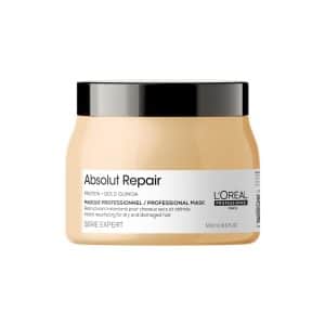 לוריאל אבסולוט ריפייר מסכה לשיער 500 מל Loreal Professionnel Absolut Repair Mask 500ml