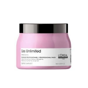 לוריאל ליס אנלימיטד מסכה לשיער 500 מל Loreal Professionnel Liss Unlimited Mask 500ml