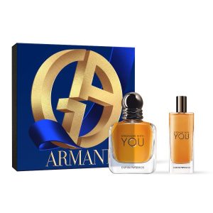 ארמני סטרונגר ויז יו מארז אדט 50מ"ל + 15מ"ל ARMANI STRONGER WITH YOU SET EDT 50ML + 15ML