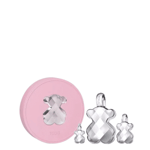 טוז לאב מי סילבר סט בושם לאישה אדפ 90מ"ל + 4.5מ"ל + 15מ"ל TOUS LOVE ME SILVER SET EDP