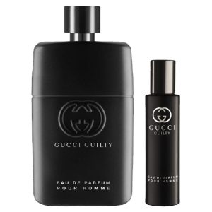 מארז גוצי גילטי לגבר אדפ 90 מ”ל + אדפ 15 מ”ל Set Gucci Gyilty Pour Homme edp 90ml + edp 15ml