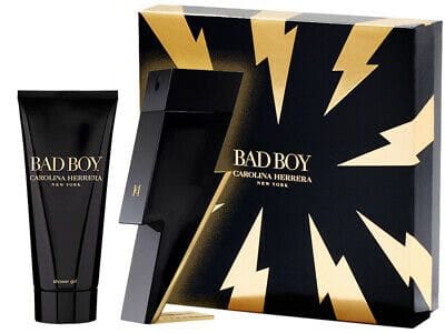 קרולינה הררה באד בוי סט הכולל בושם אדט 100 מל+ גל רחצה 100 מל Carolina Herrera BAD BOY 100ml
