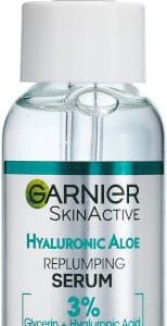 גרניה סופר סרום לפנים אלוורה חומצה היאלרונית 30מ"ל  GARNIER HYALURONIC ALOE VERA SUPER SERUM 30ML