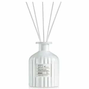 ספרינג מקלות ריח לבן 230 מ"ל קולקציה ריבס בריח-וויט פלאוור SPRING Reed Diffuser 230 ML COLLECTION RIBS-WHITE FLOWER