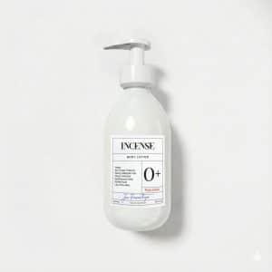 אינסנס מס' 0 פיור תחליב גוף בניחוח הבושם 300מ"ל INCENSE NO'0 PURE BODY LOTION 300ML