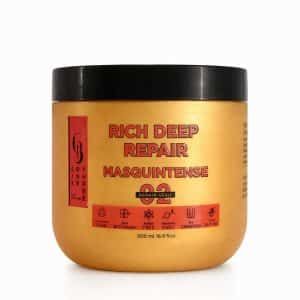 613 מסכה ללא מלחים לשיער יבש, צבוע או לאחר טיפול כימי והחלקה 500 מל