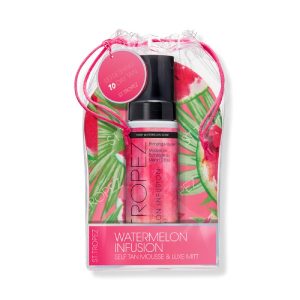 סן טרופה קיט שיזוף עצמי עם כפפה מוס בריח אבטיח 200מ"ל  St. Tropez Self Tan Watermelon Kit 200ML