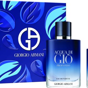 מארז לגבר ארמני אקווה די גיו 100 מ"ל + 15 מ"ל - GA ADGH PROFONDO EDP 100ml+15ml