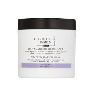 כריסטוף רובין מסיכה לשיער צבוע בלונד 250 מ״ל Christophe Robin Shade Variation Mask Baby Blond 250ml