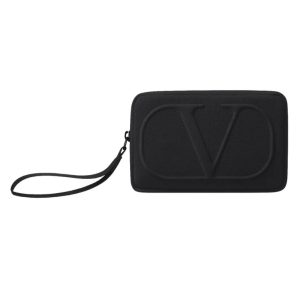 פאוץ' שחור קטן ולנטינו ביוטי VALENTINO Beauty Black Small Pouch