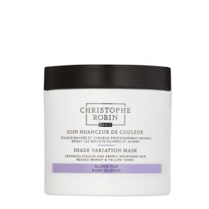 כריסטוף רובין מסיכה לשיער צבוע בלונד 250 מ״ל Christophe Robin Shade Variation Mask Baby Blond 250ml