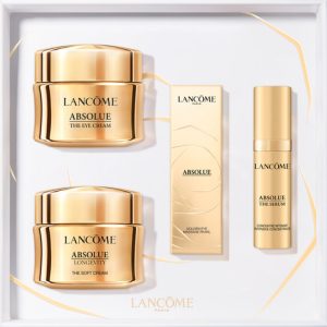 לנקום מארז יוקרתי לעיניים סדרת אבסולו - Lancôme Absolue Eye Cream Set (Absolue the Serum 20ml, Absolue Longevity Soft Cream 15ml, Absolue Eye Cream 5 ml & Golden Eye Massage Pearl)