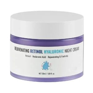 דירבו קרם לילה 50 גרם - DEARBOO Rejuvenating Retinol & Hyaluronic Night Cream 50mL