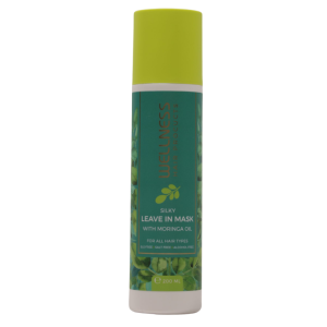 וולנס מסכה ללא שטיפה מורינגה טבעוני - Wellness Vegan Moringa Leave-In Mask