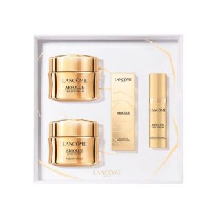 לנקום מארז יוקרתי לעיניים סדרת אבסולו - Lancôme Absolue Eye Cream Set (Absolue the Serum 20ml, Absolue Longevity Soft Cream 15ml, Absolue Eye Cream 5 ml & Golden Eye Massage Pearl)