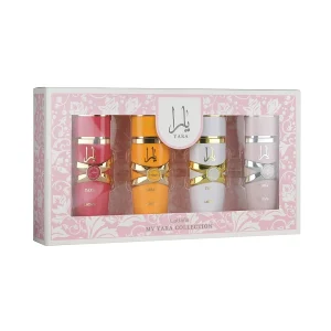לאטפה יארה סט יוניסקס 25 מל 4 יח פרפיום - Lattafa Yara 4pcs Collection Gift Set for Women 4x25ml EDP (Yara + Yara Moi + Yara Tous + Yara Candy)