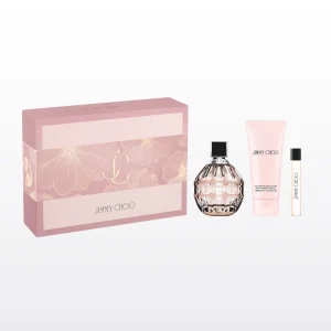 גימי צו סט לאישה 100 מל + 7.5 מל + קרם גוף 100 מל אדפ - Jimmy Choo Gift Set for Women (100ml EDP + 7.5ml EDP + BL 100ml)
