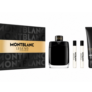מונבלאן לג׳נד אדפ 100 מל + 2 יחידות 7.5 מל אדפ + 100 מל - Montblanc Legend EDP 100 ml + 2 x 7.5 ml EDP + 100 ml